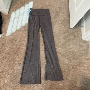 Lululemon Gray Flared Yoga Pants